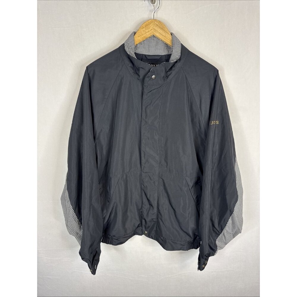 FootJoy DryJoys Golf Jacket Men’s L Black Waterproof Windbreaker FJ